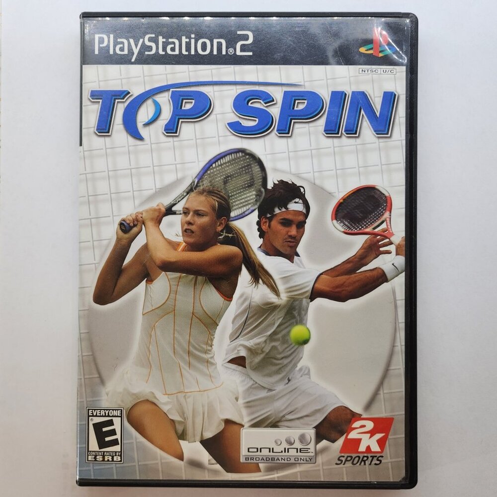 Top Spin Game for PS2